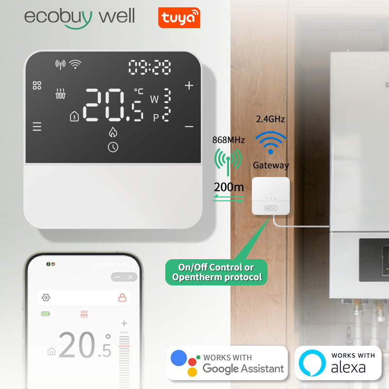Tuya Smart Home WiFi Boiler Th - Smart Home Thermostat recensie en prijs