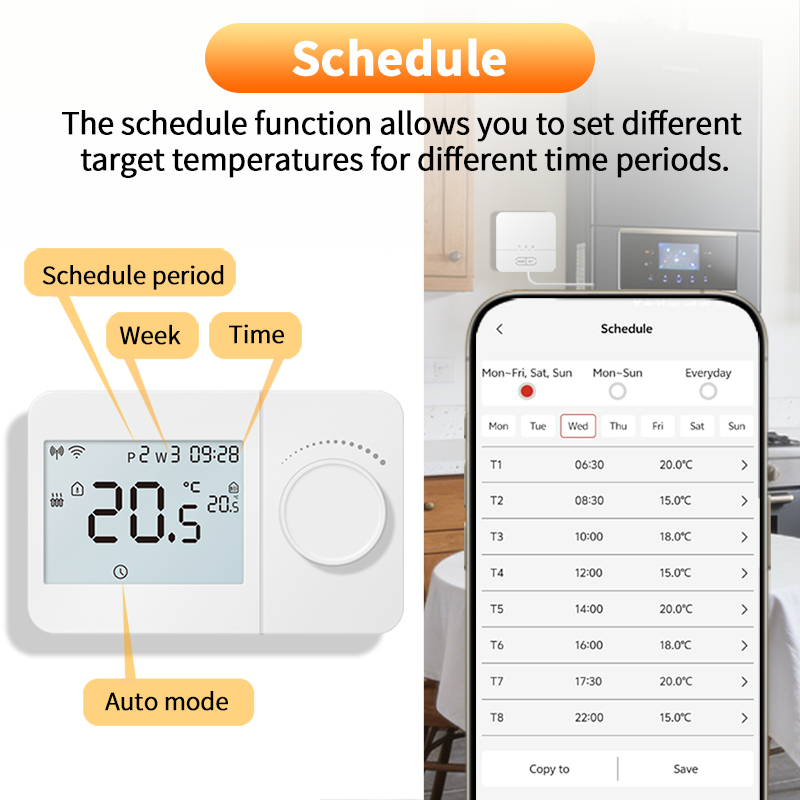 Opentherm Wifi Draadloze Therm - Smart Home Thermostat recensie en prijs